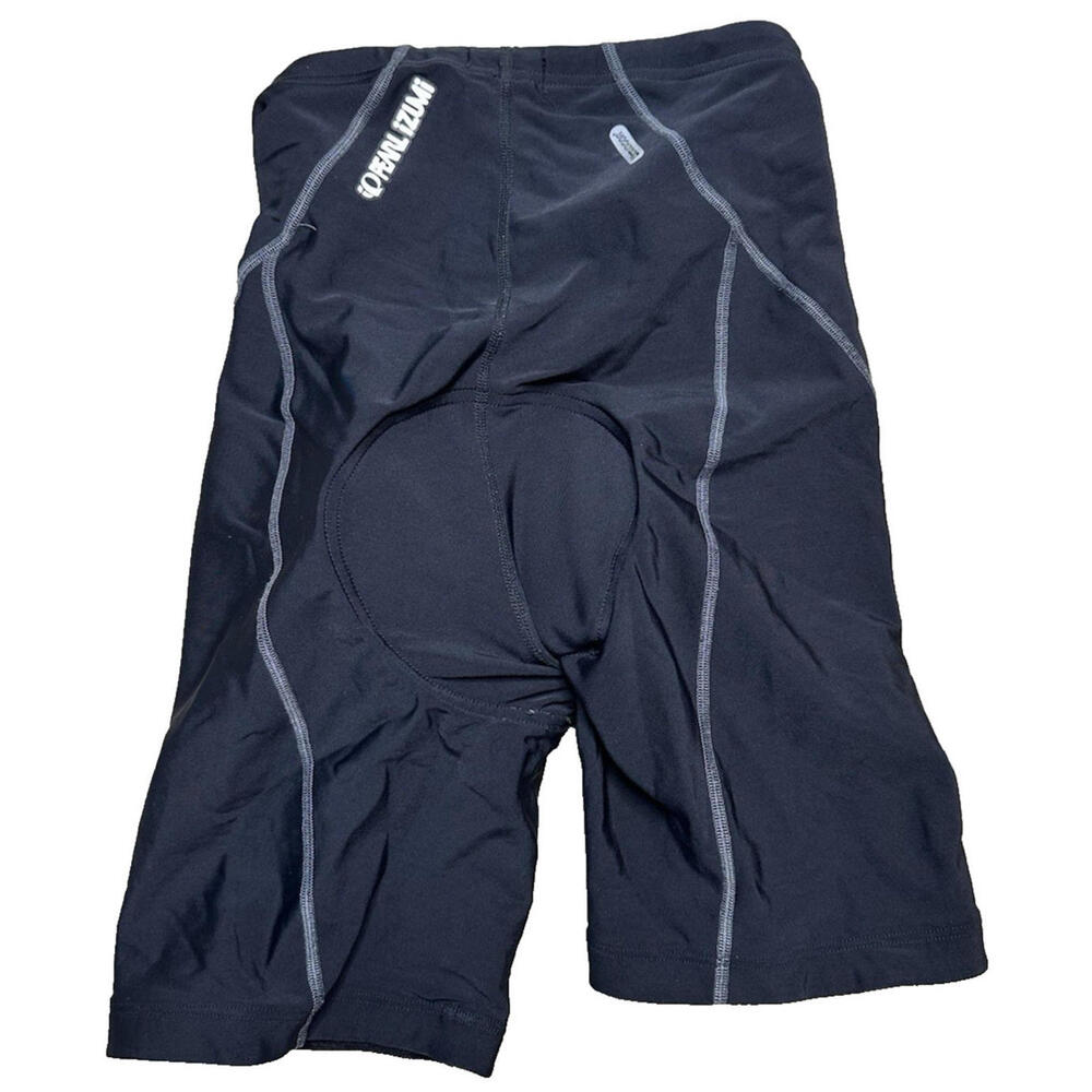 Pearl Izumi Size L Womens Stretch Inner Pad Elastic Waist Cycling Shorts Black - Picture 2 of 7